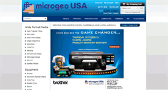 Desktop Screenshot of microgeo-usa.com